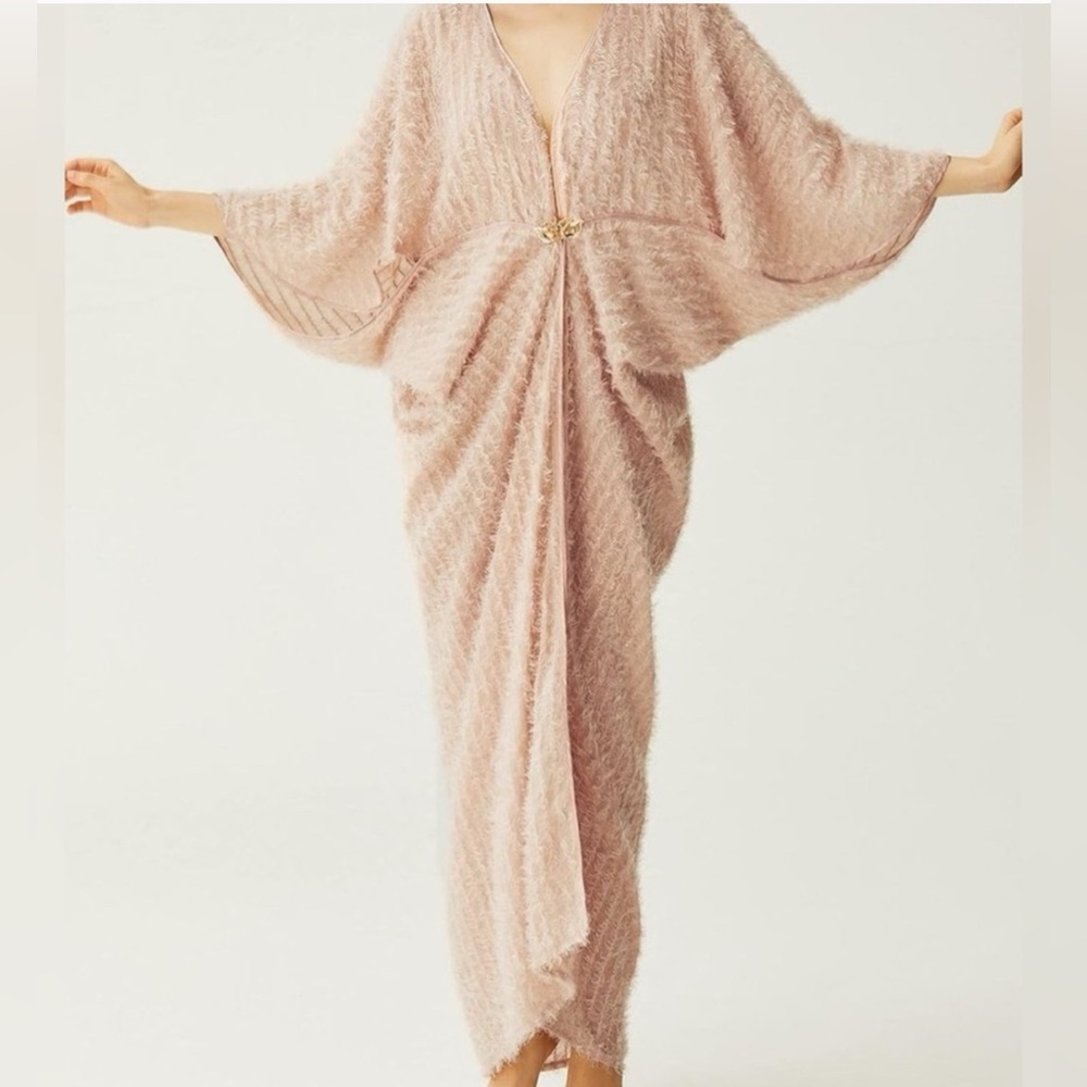 BABEYOND 1920s Satin Cocoon Dress